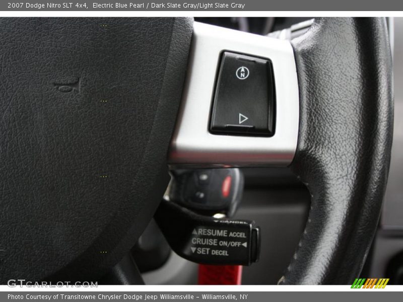 Electric Blue Pearl / Dark Slate Gray/Light Slate Gray 2007 Dodge Nitro SLT 4x4