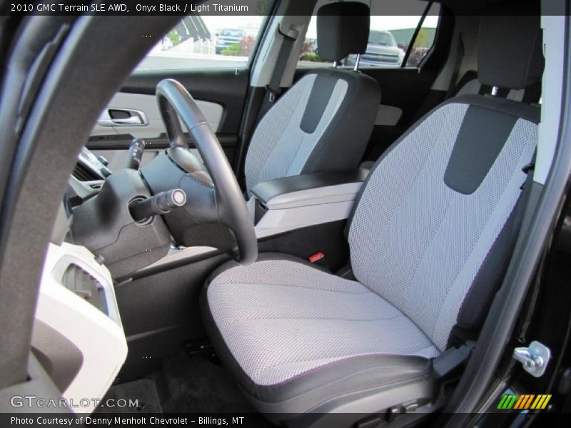 Onyx Black / Light Titanium 2010 GMC Terrain SLE AWD