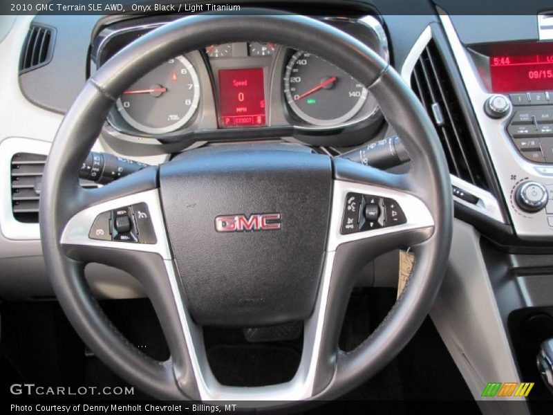 Onyx Black / Light Titanium 2010 GMC Terrain SLE AWD