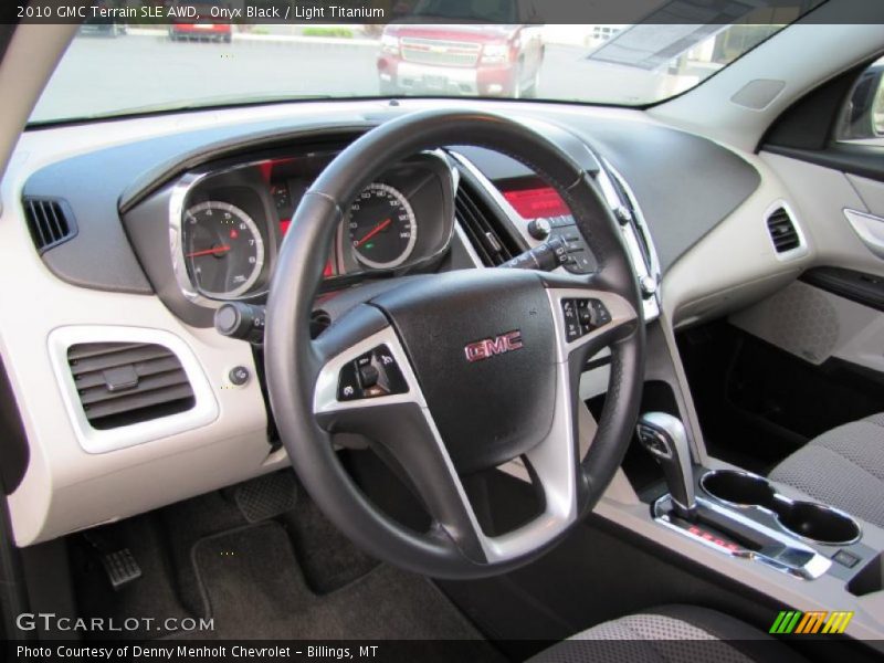 Onyx Black / Light Titanium 2010 GMC Terrain SLE AWD