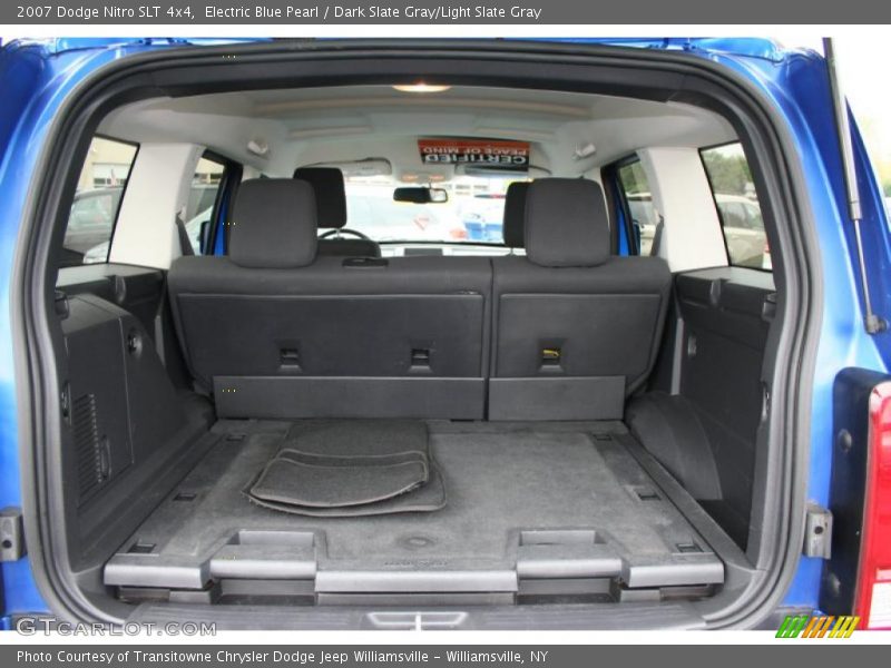 Electric Blue Pearl / Dark Slate Gray/Light Slate Gray 2007 Dodge Nitro SLT 4x4
