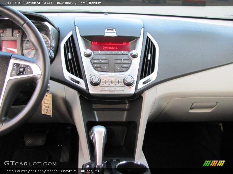 Onyx Black / Light Titanium 2010 GMC Terrain SLE AWD