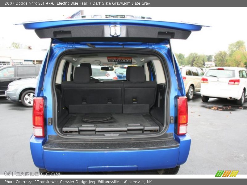 Electric Blue Pearl / Dark Slate Gray/Light Slate Gray 2007 Dodge Nitro SLT 4x4
