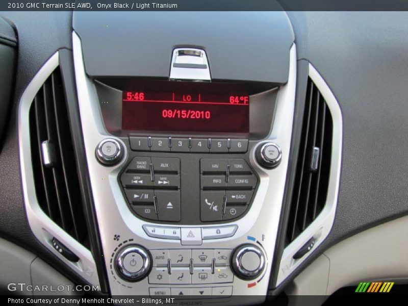 Onyx Black / Light Titanium 2010 GMC Terrain SLE AWD