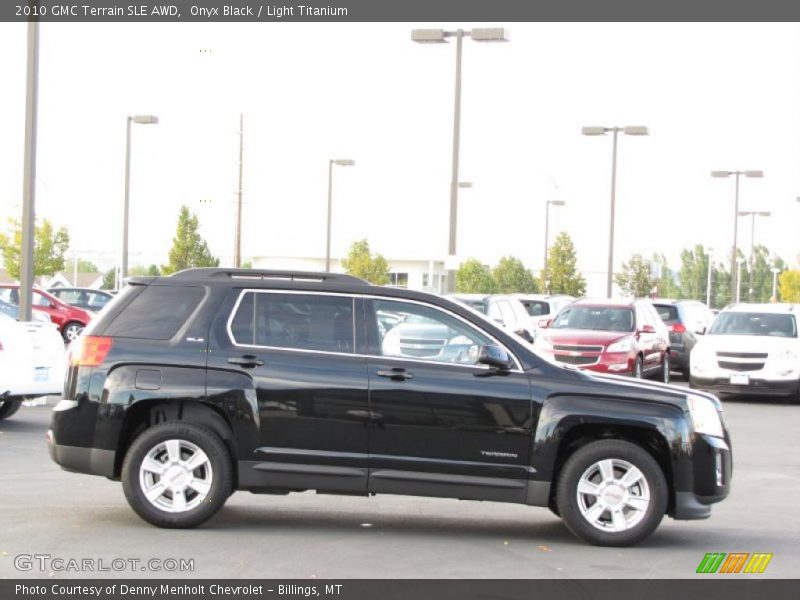 Onyx Black / Light Titanium 2010 GMC Terrain SLE AWD