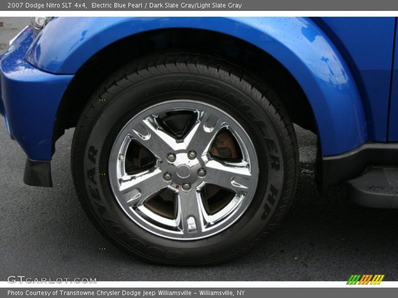 Electric Blue Pearl / Dark Slate Gray/Light Slate Gray 2007 Dodge Nitro SLT 4x4