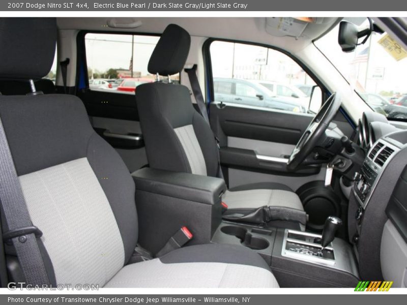 Electric Blue Pearl / Dark Slate Gray/Light Slate Gray 2007 Dodge Nitro SLT 4x4
