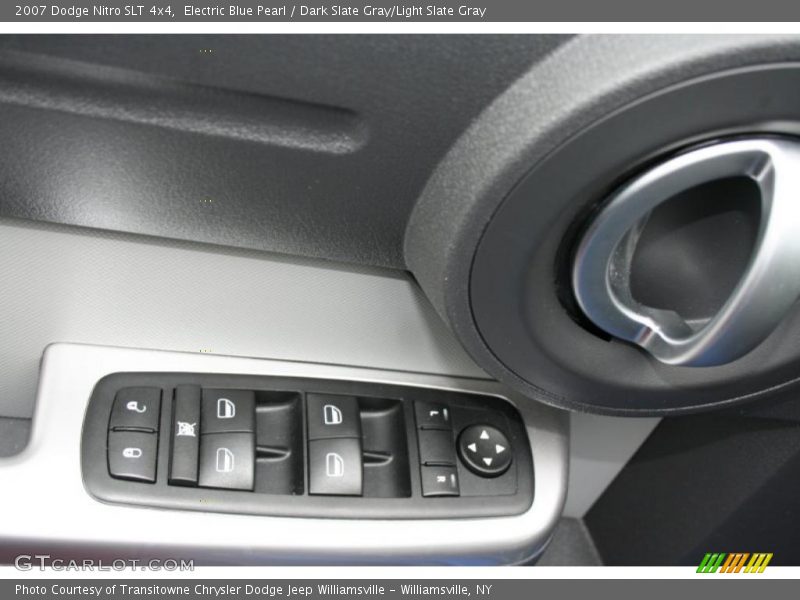 Electric Blue Pearl / Dark Slate Gray/Light Slate Gray 2007 Dodge Nitro SLT 4x4