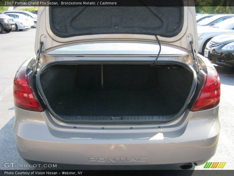 Bronzestone Metallic / Cashmere 2007 Pontiac Grand Prix Sedan