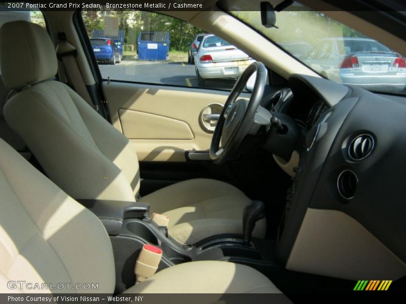 Bronzestone Metallic / Cashmere 2007 Pontiac Grand Prix Sedan