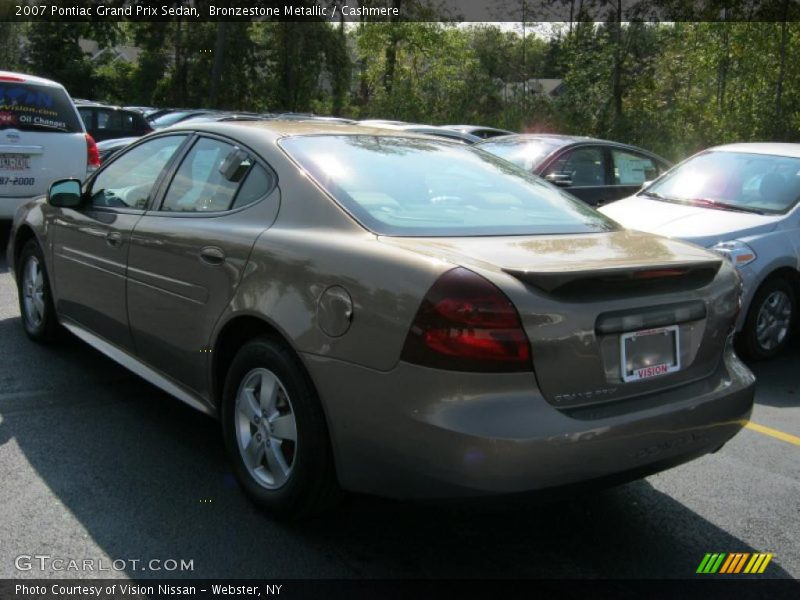 Bronzestone Metallic / Cashmere 2007 Pontiac Grand Prix Sedan