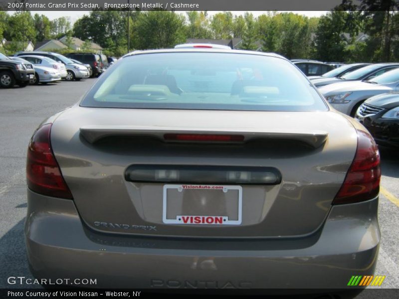 Bronzestone Metallic / Cashmere 2007 Pontiac Grand Prix Sedan