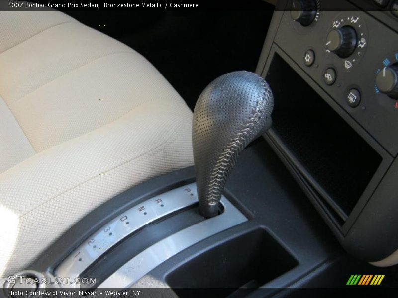 Bronzestone Metallic / Cashmere 2007 Pontiac Grand Prix Sedan