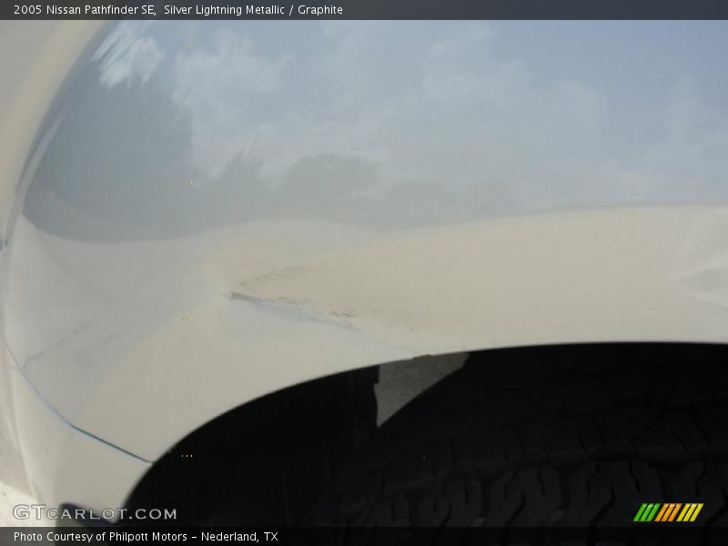 Silver Lightning Metallic / Graphite 2005 Nissan Pathfinder SE