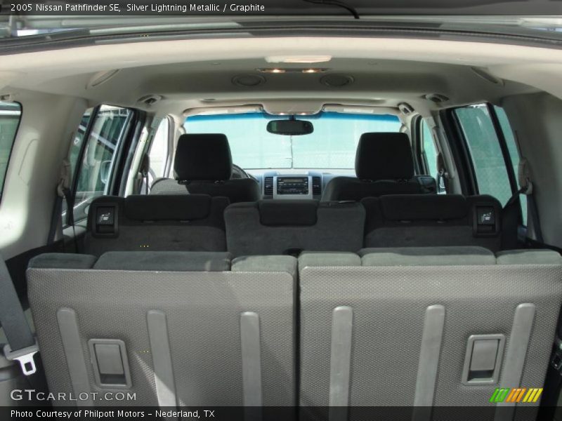 Silver Lightning Metallic / Graphite 2005 Nissan Pathfinder SE