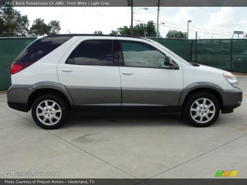 Frost White / Light Gray 2005 Buick Rendezvous CX AWD