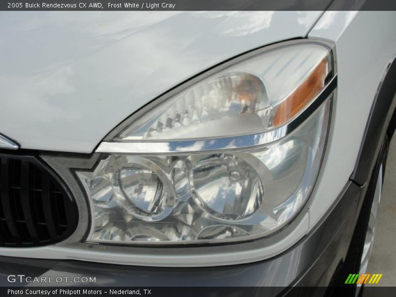 Frost White / Light Gray 2005 Buick Rendezvous CX AWD