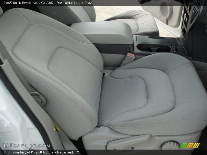 Frost White / Light Gray 2005 Buick Rendezvous CX AWD