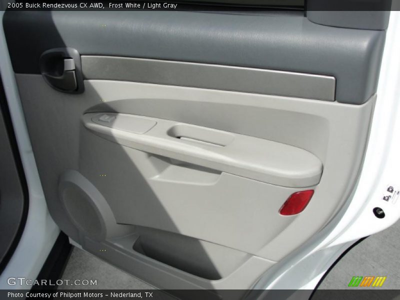 Frost White / Light Gray 2005 Buick Rendezvous CX AWD