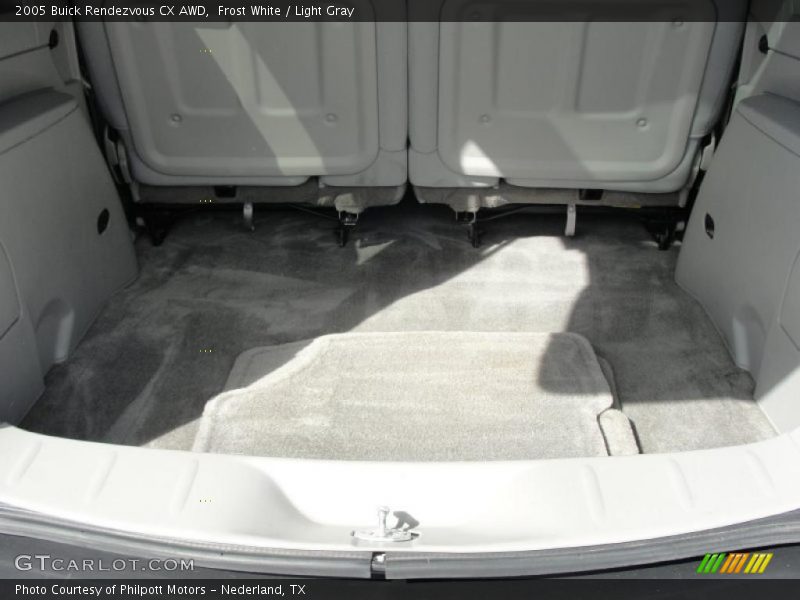 Frost White / Light Gray 2005 Buick Rendezvous CX AWD