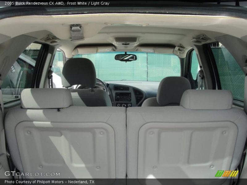 Frost White / Light Gray 2005 Buick Rendezvous CX AWD
