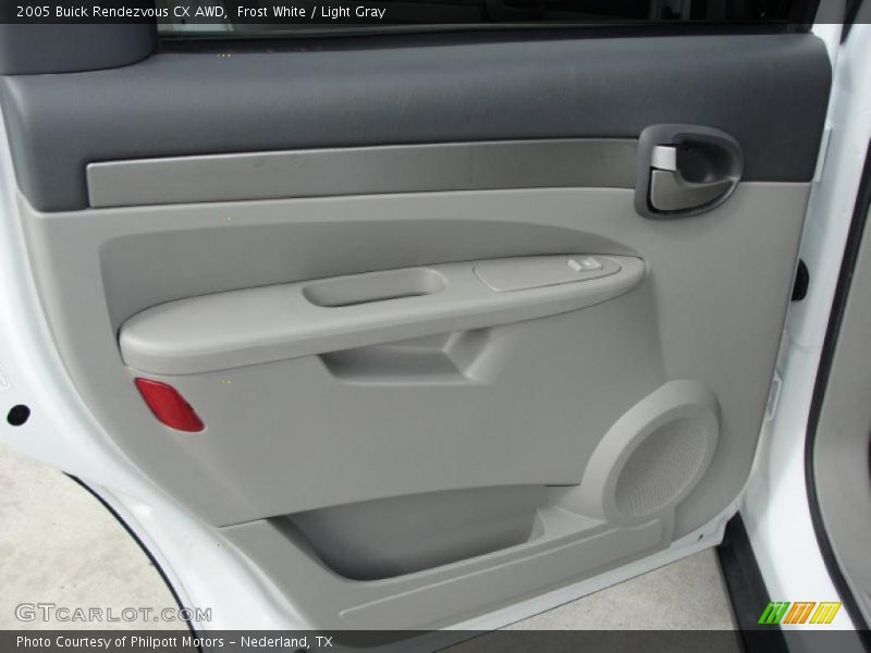 Frost White / Light Gray 2005 Buick Rendezvous CX AWD