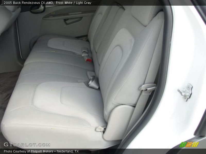 Frost White / Light Gray 2005 Buick Rendezvous CX AWD