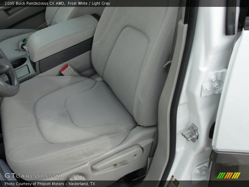 Frost White / Light Gray 2005 Buick Rendezvous CX AWD