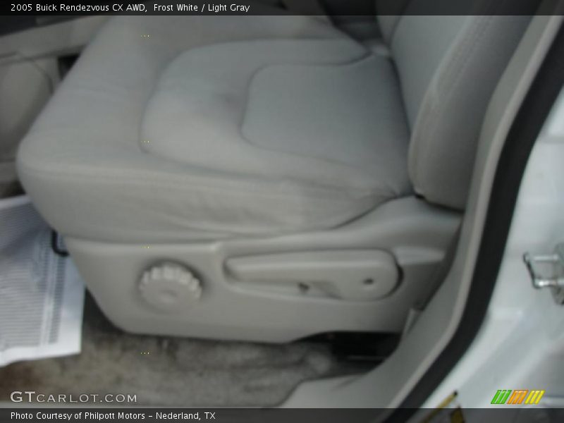 Frost White / Light Gray 2005 Buick Rendezvous CX AWD