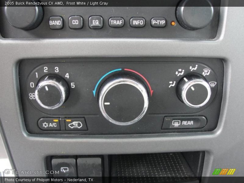 Frost White / Light Gray 2005 Buick Rendezvous CX AWD