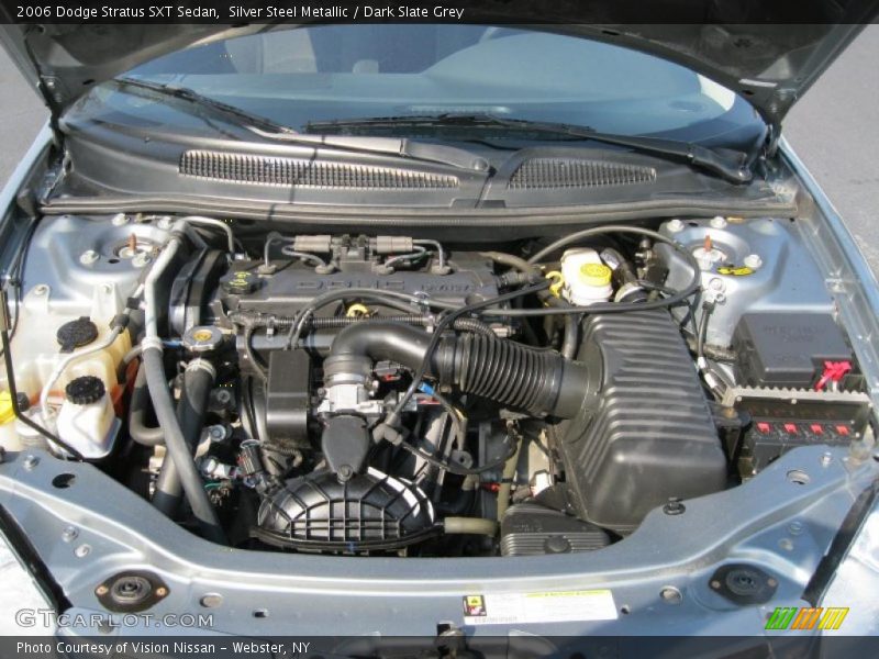 Silver Steel Metallic / Dark Slate Grey 2006 Dodge Stratus SXT Sedan