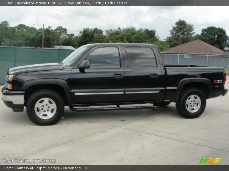 Black / Dark Charcoal 2006 Chevrolet Silverado 1500 Z71 Crew Cab 4x4