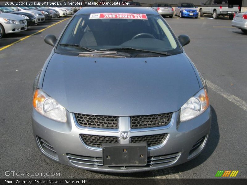 Silver Steel Metallic / Dark Slate Grey 2006 Dodge Stratus SXT Sedan