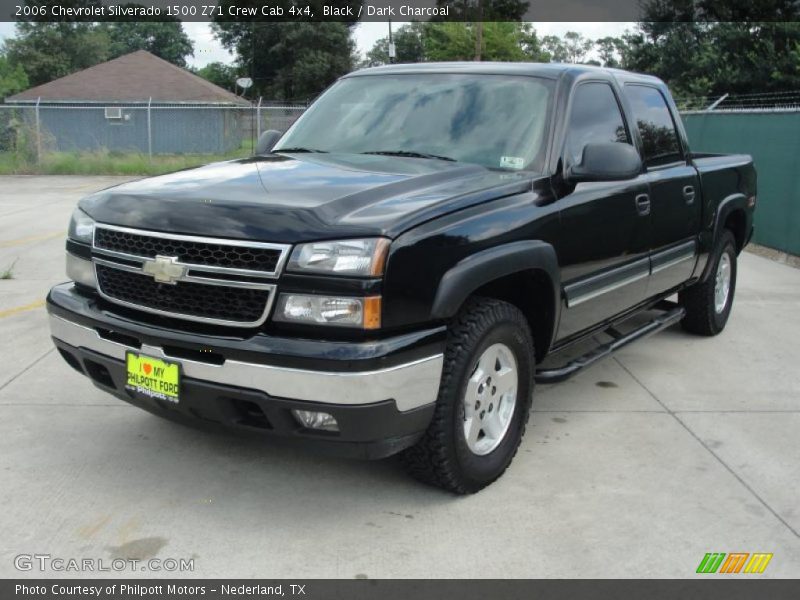 Black / Dark Charcoal 2006 Chevrolet Silverado 1500 Z71 Crew Cab 4x4