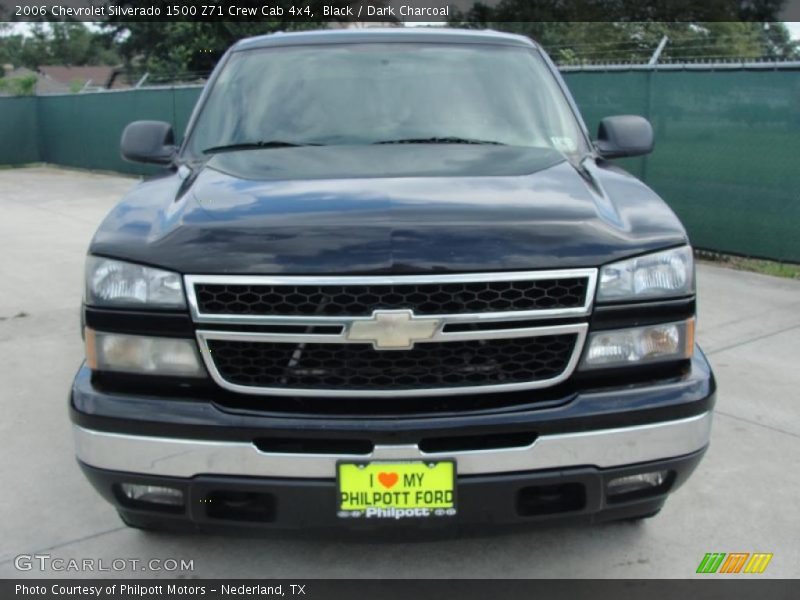 Black / Dark Charcoal 2006 Chevrolet Silverado 1500 Z71 Crew Cab 4x4