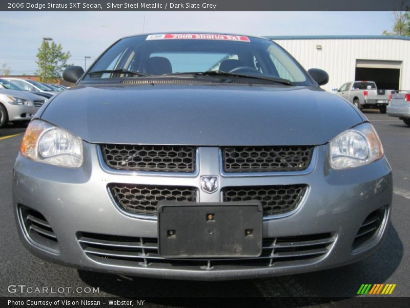 Silver Steel Metallic / Dark Slate Grey 2006 Dodge Stratus SXT Sedan