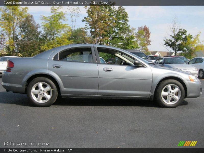 Silver Steel Metallic / Dark Slate Grey 2006 Dodge Stratus SXT Sedan