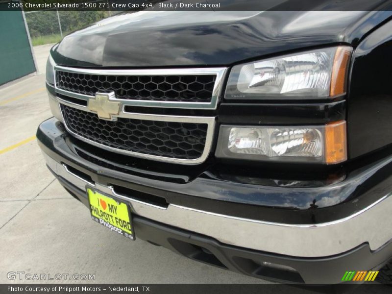 Black / Dark Charcoal 2006 Chevrolet Silverado 1500 Z71 Crew Cab 4x4