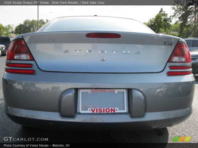 Silver Steel Metallic / Dark Slate Grey 2006 Dodge Stratus SXT Sedan