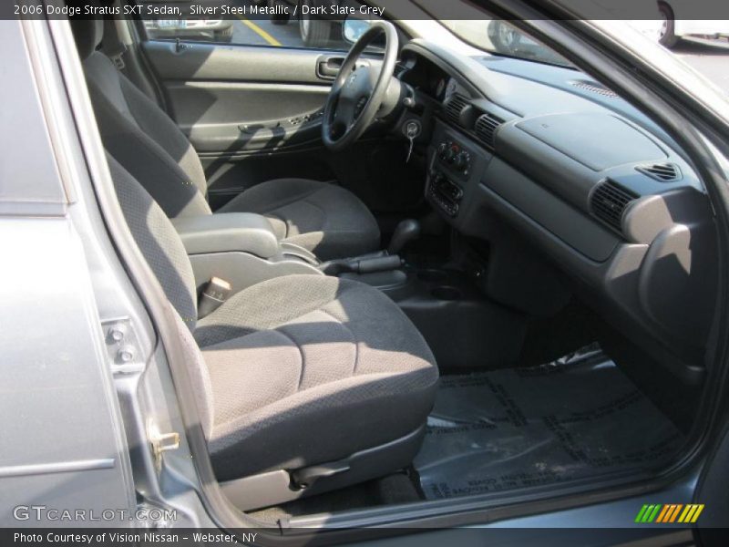 Silver Steel Metallic / Dark Slate Grey 2006 Dodge Stratus SXT Sedan