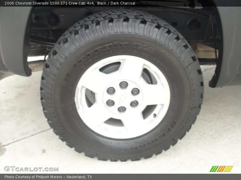 Black / Dark Charcoal 2006 Chevrolet Silverado 1500 Z71 Crew Cab 4x4