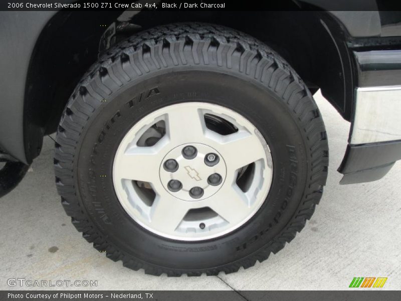 Black / Dark Charcoal 2006 Chevrolet Silverado 1500 Z71 Crew Cab 4x4