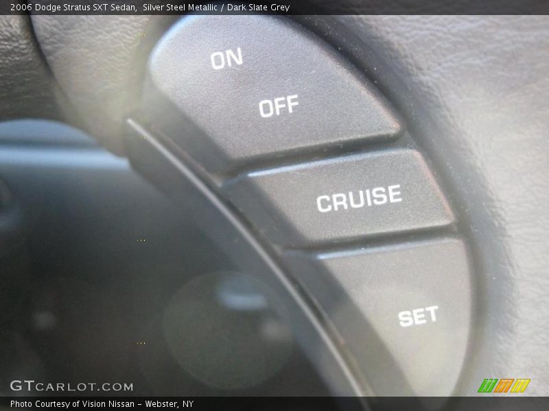 Silver Steel Metallic / Dark Slate Grey 2006 Dodge Stratus SXT Sedan