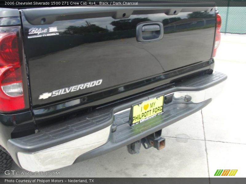 Black / Dark Charcoal 2006 Chevrolet Silverado 1500 Z71 Crew Cab 4x4