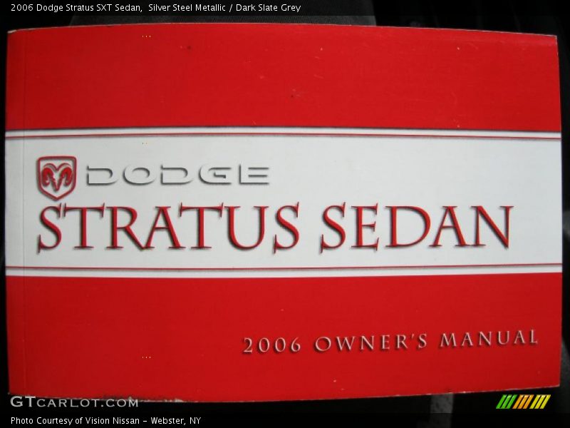 Silver Steel Metallic / Dark Slate Grey 2006 Dodge Stratus SXT Sedan
