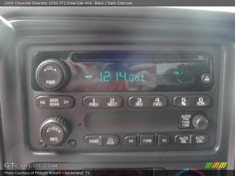 Black / Dark Charcoal 2006 Chevrolet Silverado 1500 Z71 Crew Cab 4x4