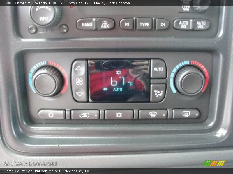 Black / Dark Charcoal 2006 Chevrolet Silverado 1500 Z71 Crew Cab 4x4