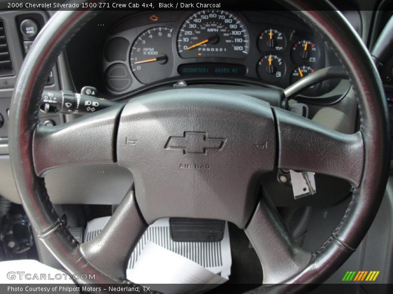 Black / Dark Charcoal 2006 Chevrolet Silverado 1500 Z71 Crew Cab 4x4