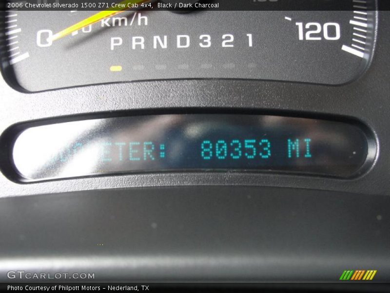 Black / Dark Charcoal 2006 Chevrolet Silverado 1500 Z71 Crew Cab 4x4