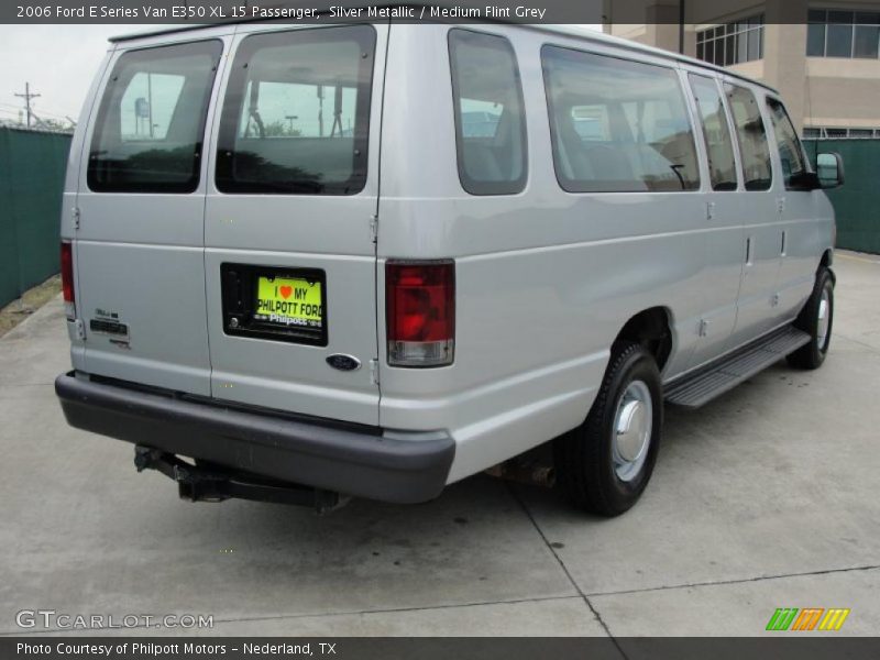 Silver Metallic / Medium Flint Grey 2006 Ford E Series Van E350 XL 15 Passenger